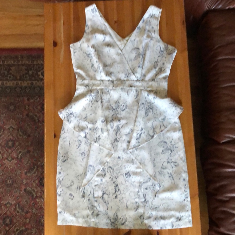 Gray Floral Kut from the Kloth dress